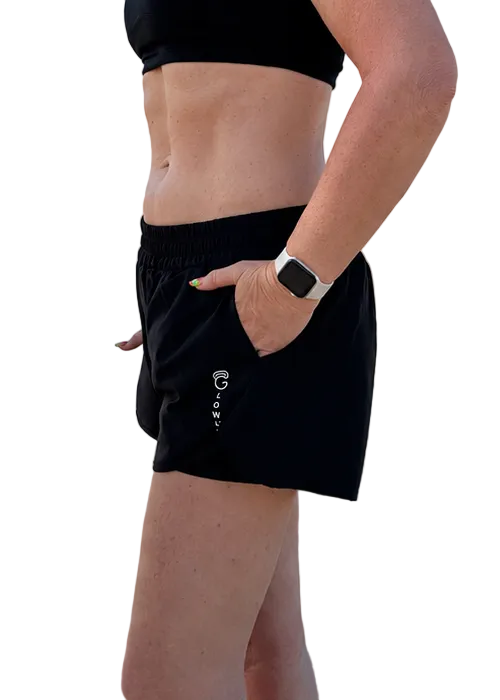 RunLine shorts - Midnight Black