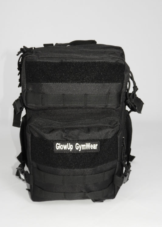 GlowUp Backpack zwart 25L