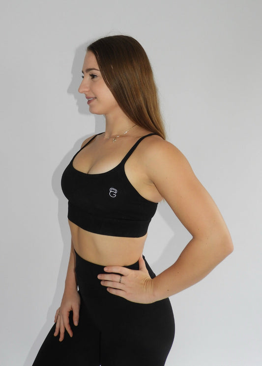 Glow Essence bra - Black