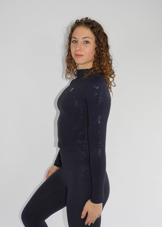 Glow Essence long-sleeve shirt - Blue