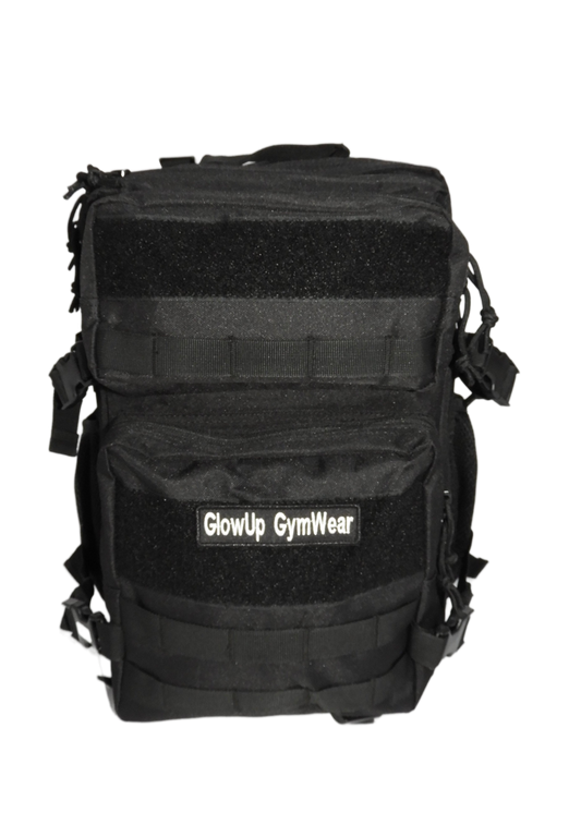 GlowUp Backpack zwart 25L