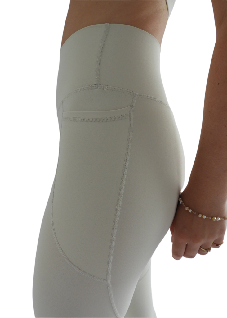 Leggings HybridUp - Blanco crema