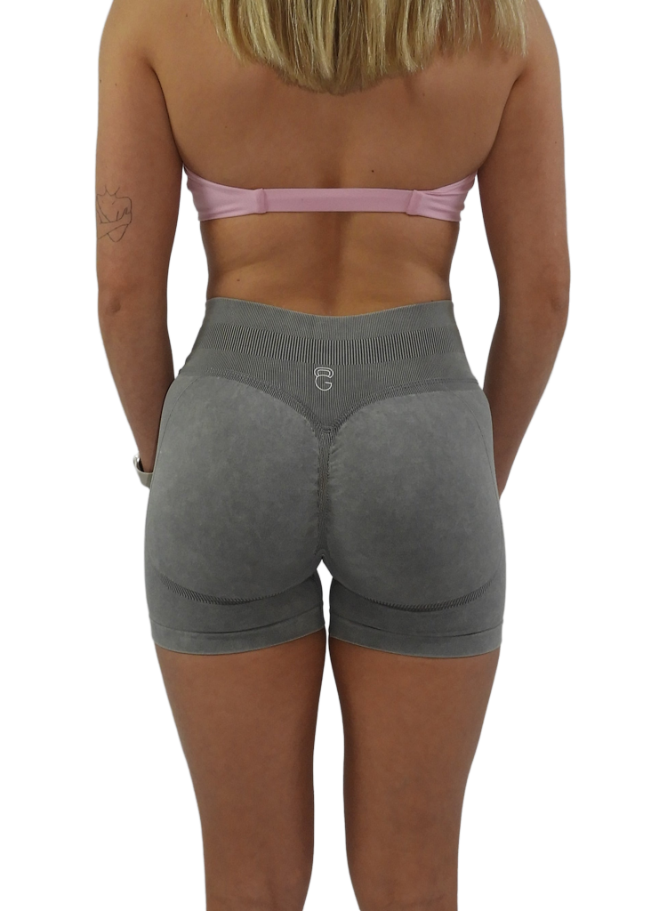 Mix & Glow shorts - Mistgrijs