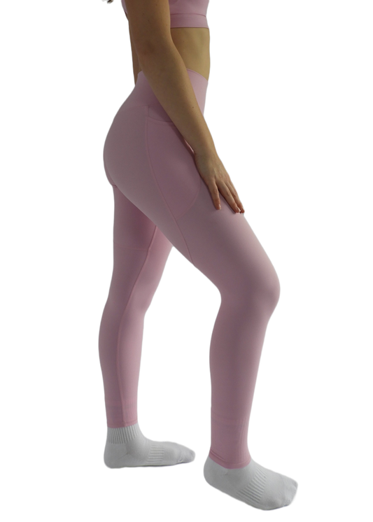 HybridUp legging - Zachtroze