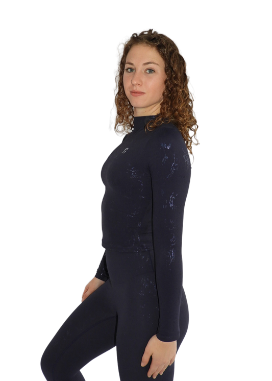 Glow Essence long-sleeve shirt - Blue