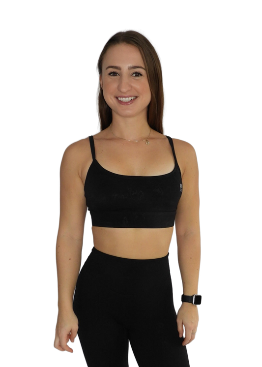 Glow Essence bra - Black