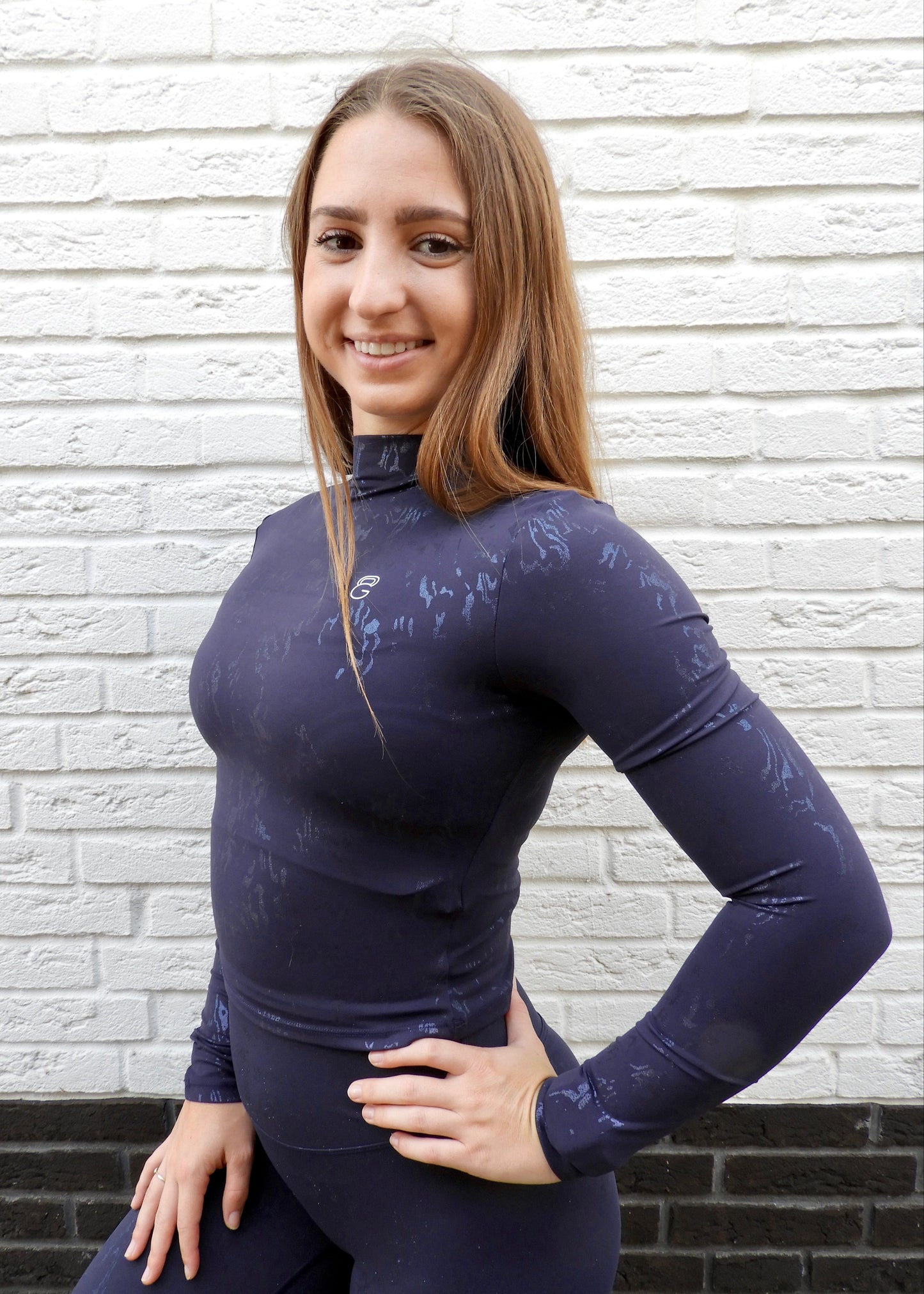 Glow Essence long-sleeve shirt - Blue