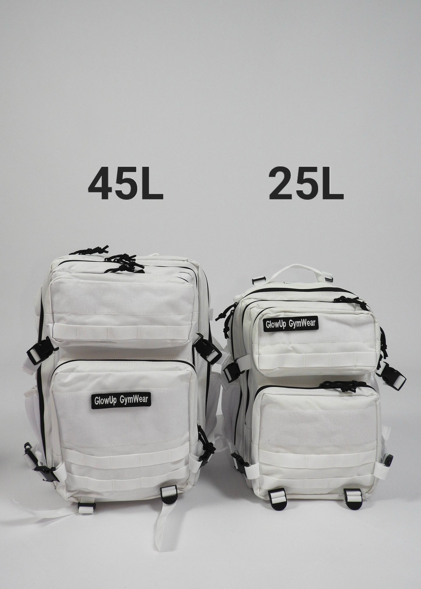 GlowUp Backpack Wit 25L