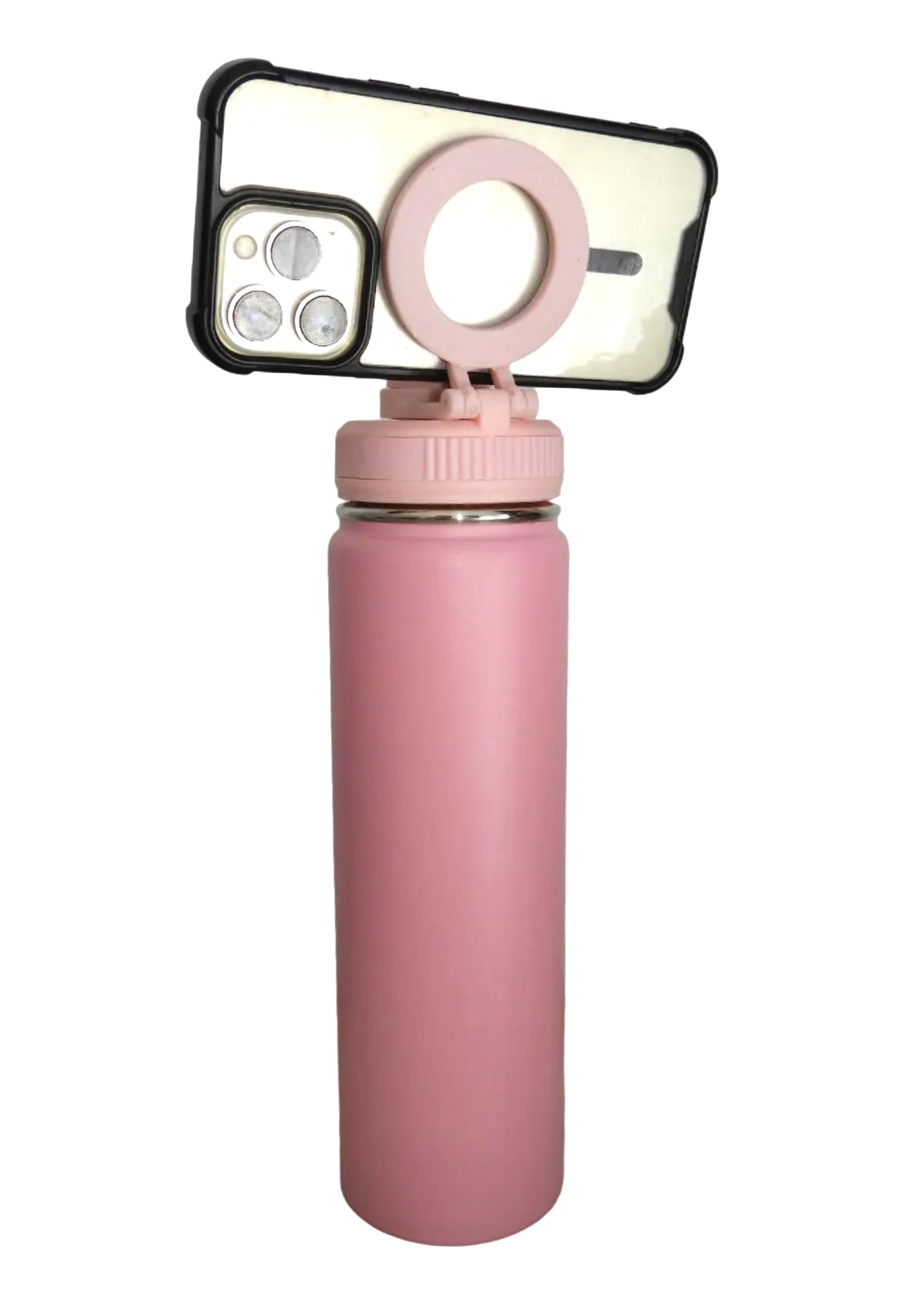 Magnetische Thermo Waterfles Roze