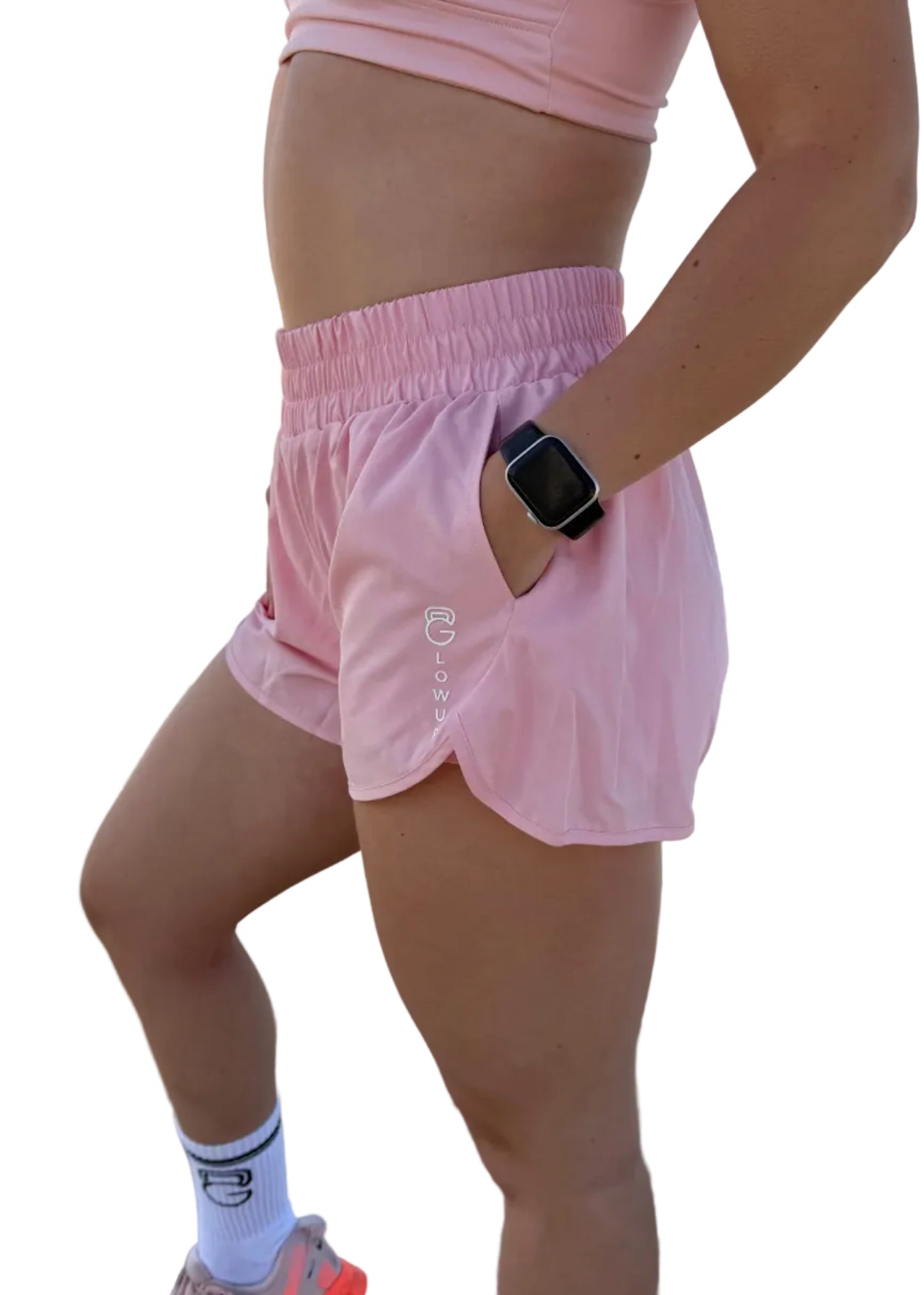 RunLine Shorts – Peach Blossom