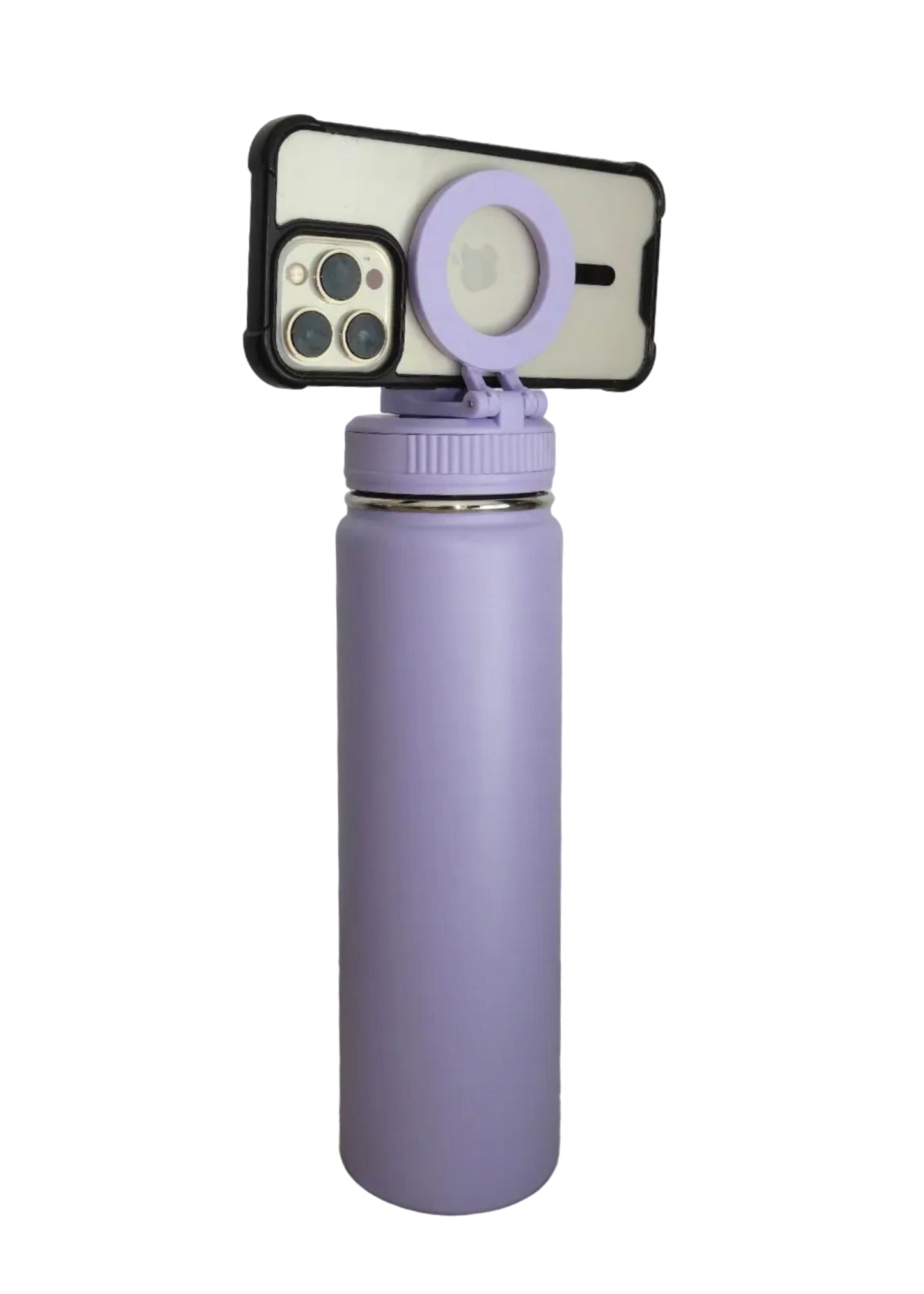 Magnetische Thermo Waterfles Paars