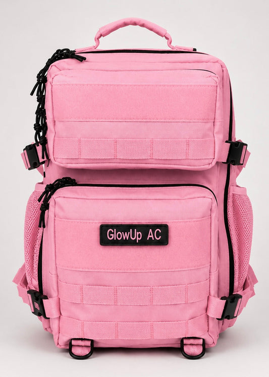 GlowUp Backpack Roze 25L
