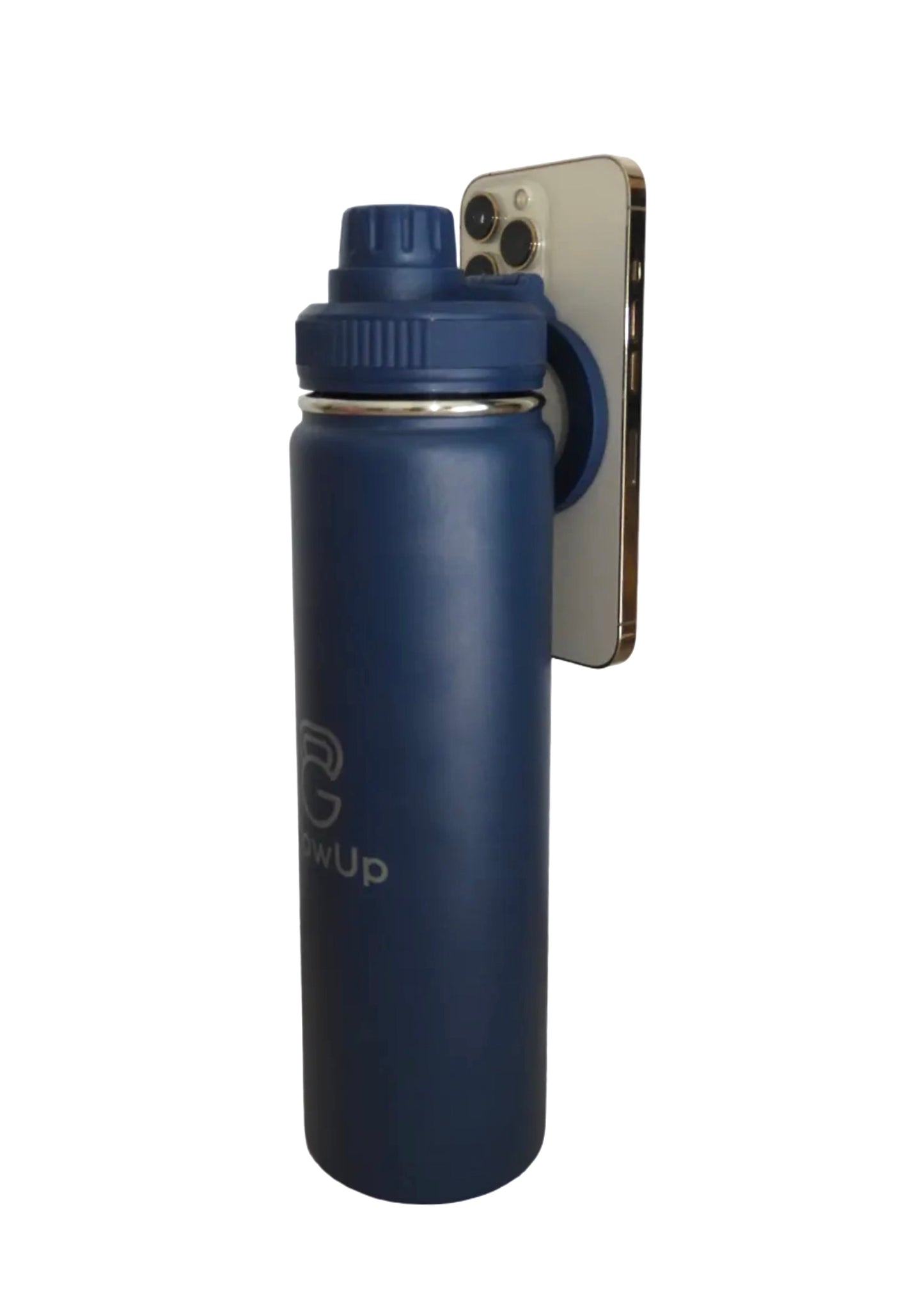 Magnetische Thermo Waterfles Blauw