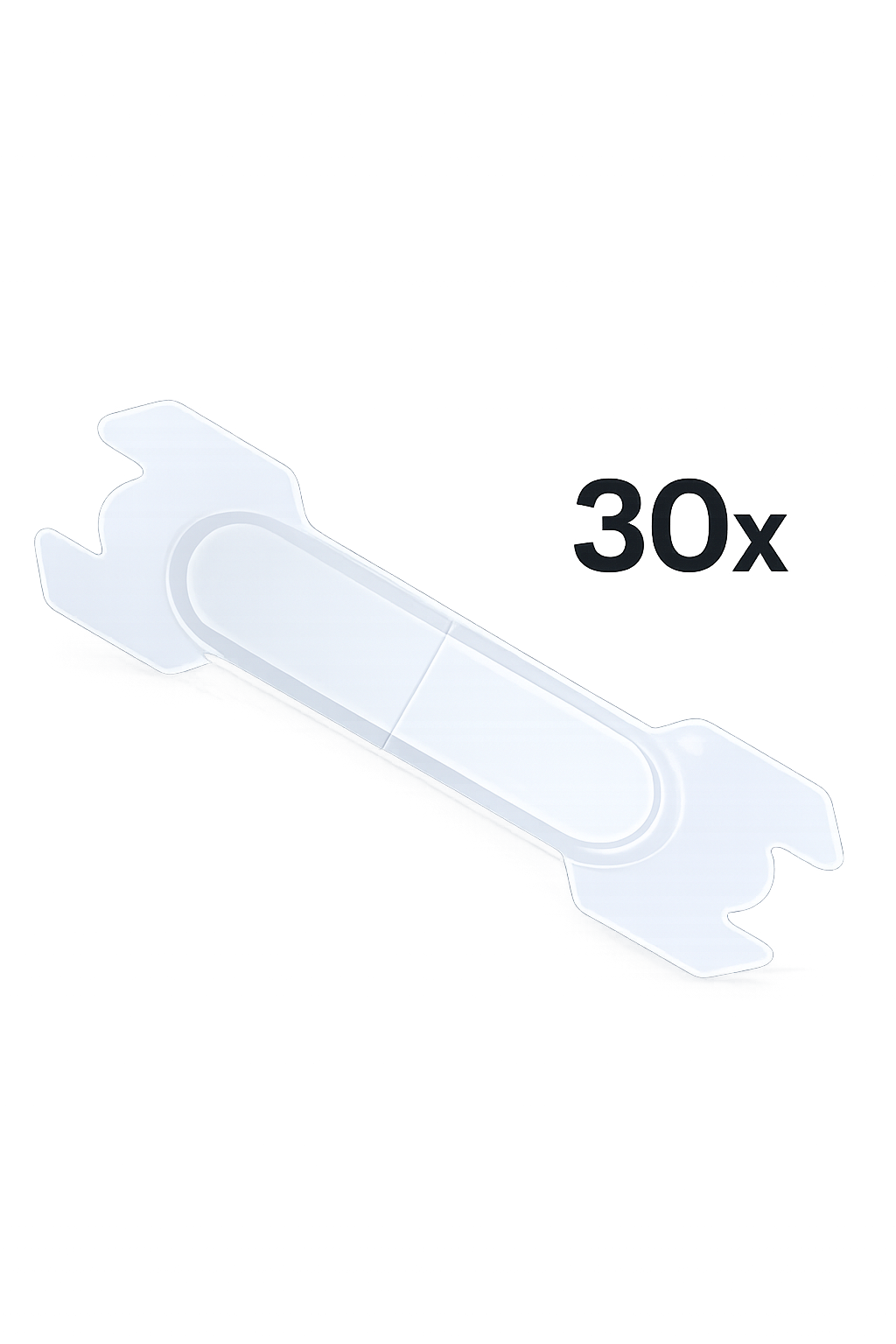 Nasenpflaster transparent - 30 Stück
