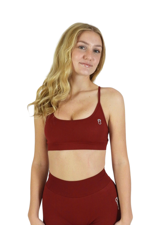 Midnight Motion bra - Deep Bordeaux