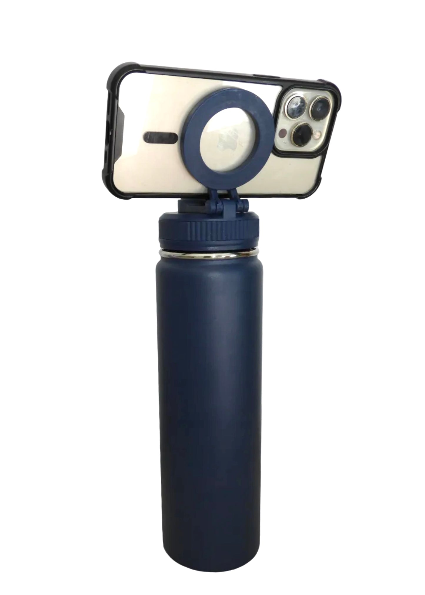Magnetische Thermo Waterfles Blauw