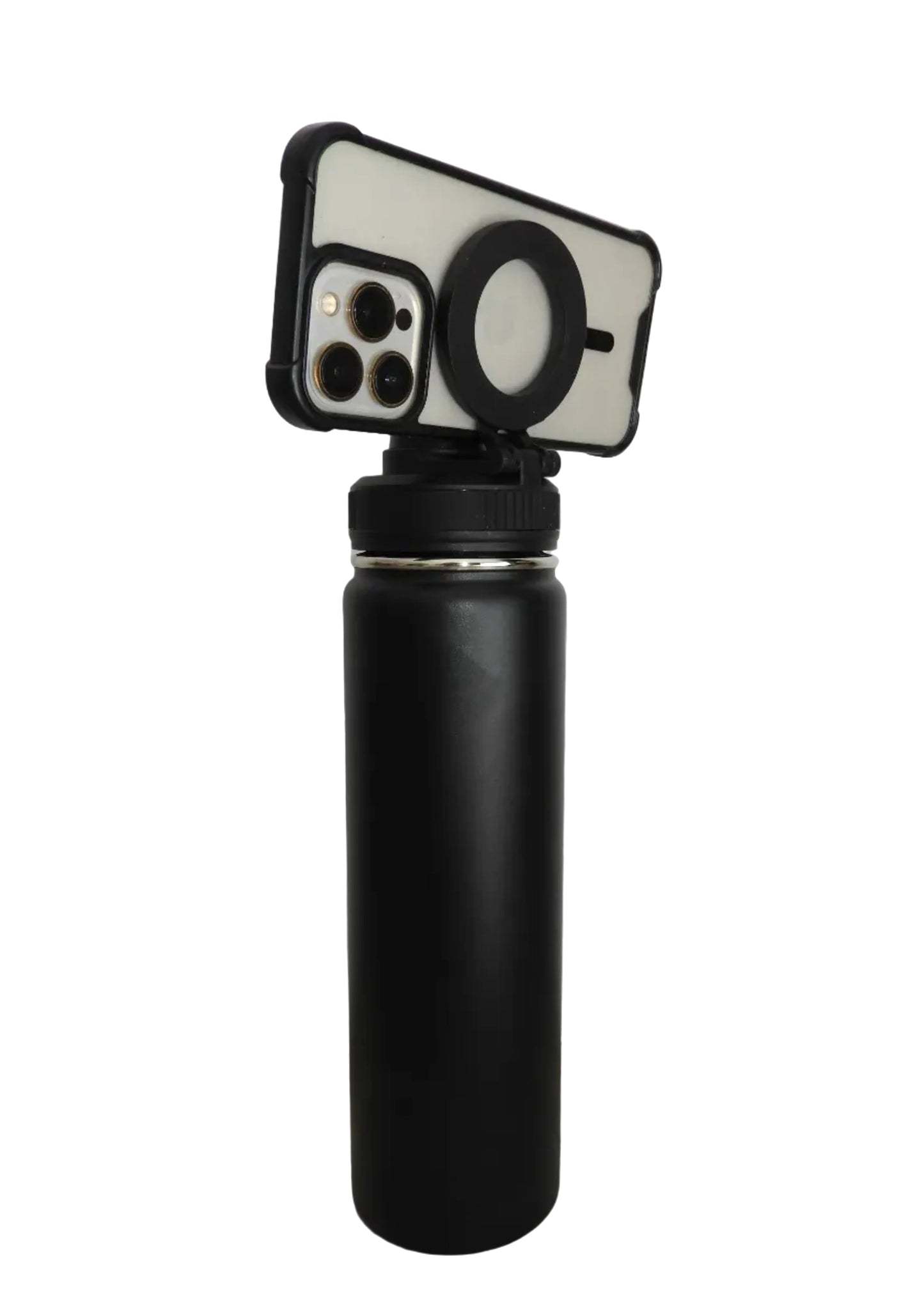Magnetische Thermo Waterfles Zwart