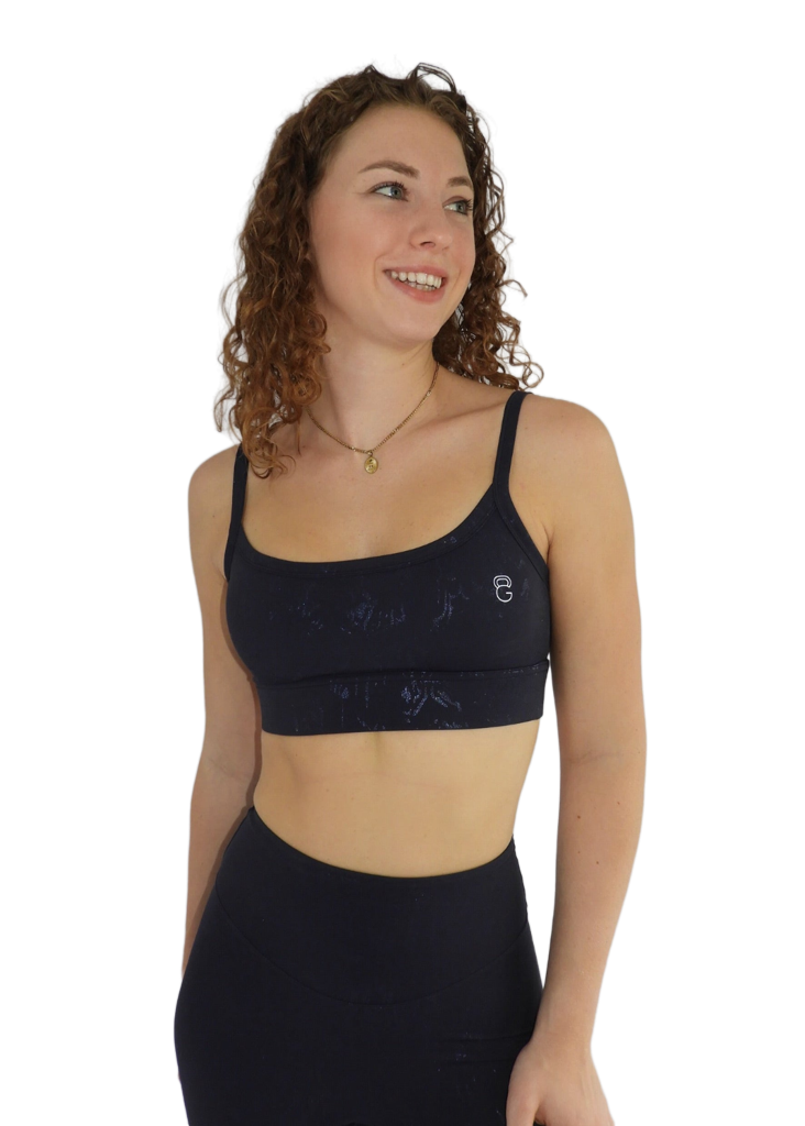 Glow Essence sports bra - Blue