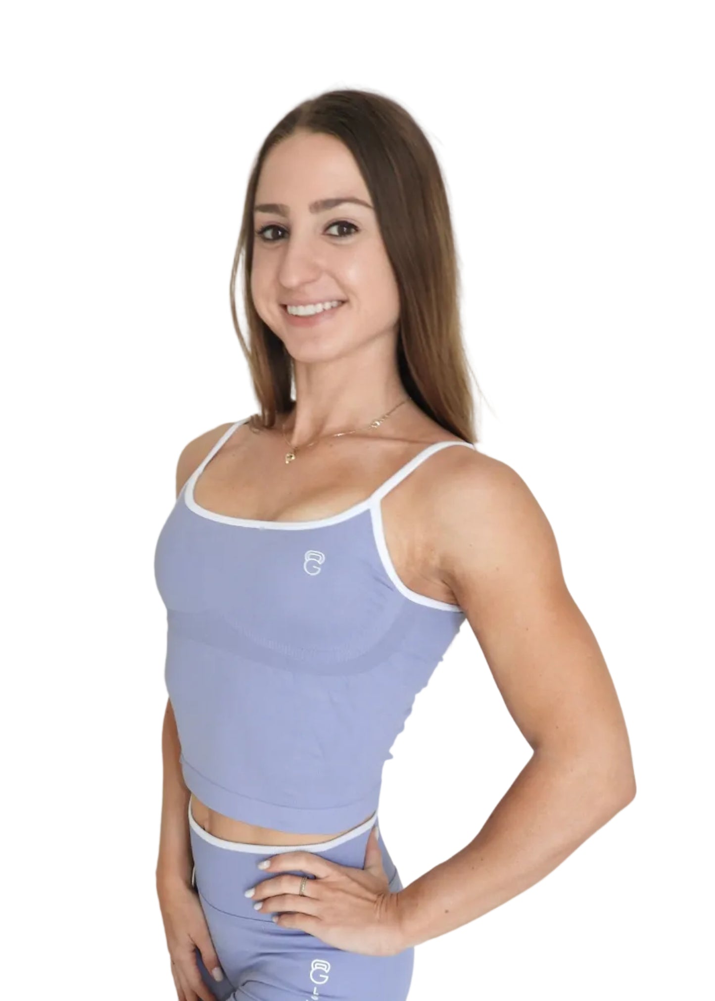 Aline Edition sports top - Soft Azure