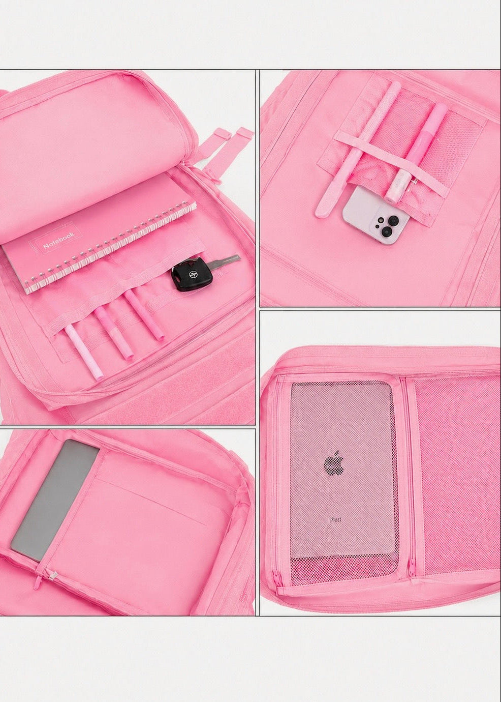 GlowUp Rucksack Rosa 25L