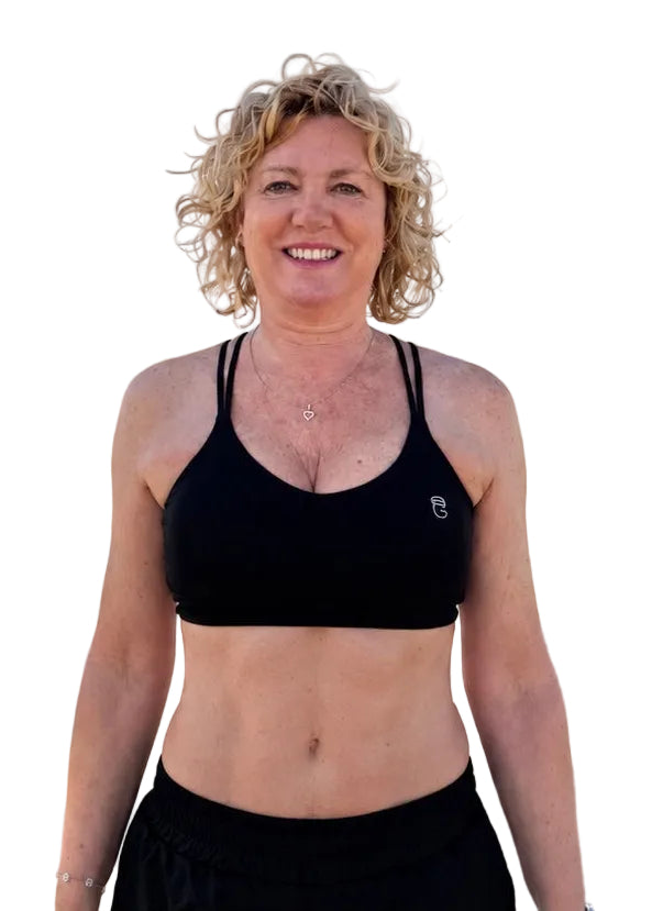 RunLine bra - Midnight Black
