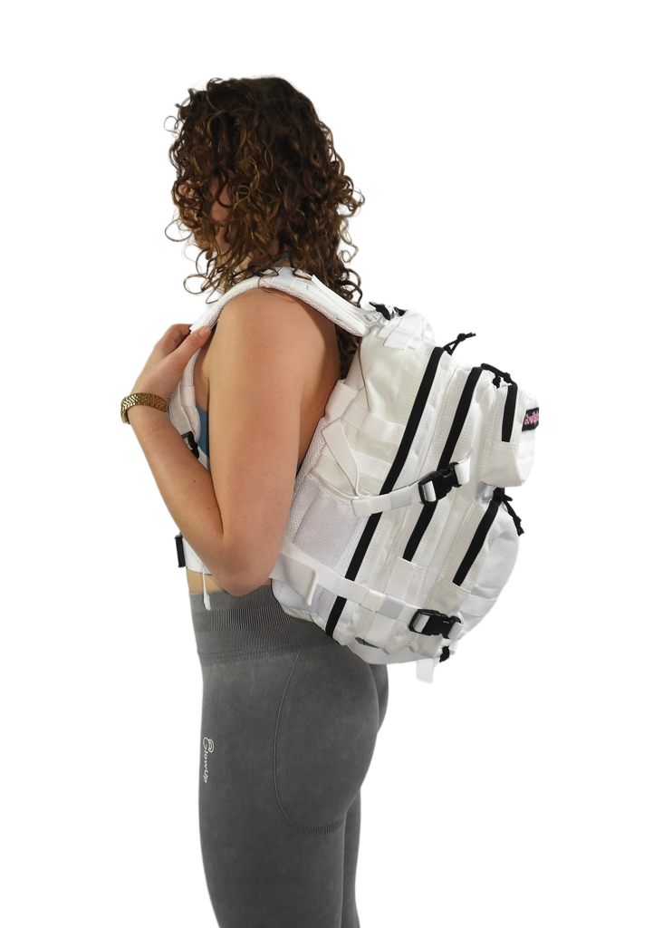 Mochila GlowUp Blanca 25L