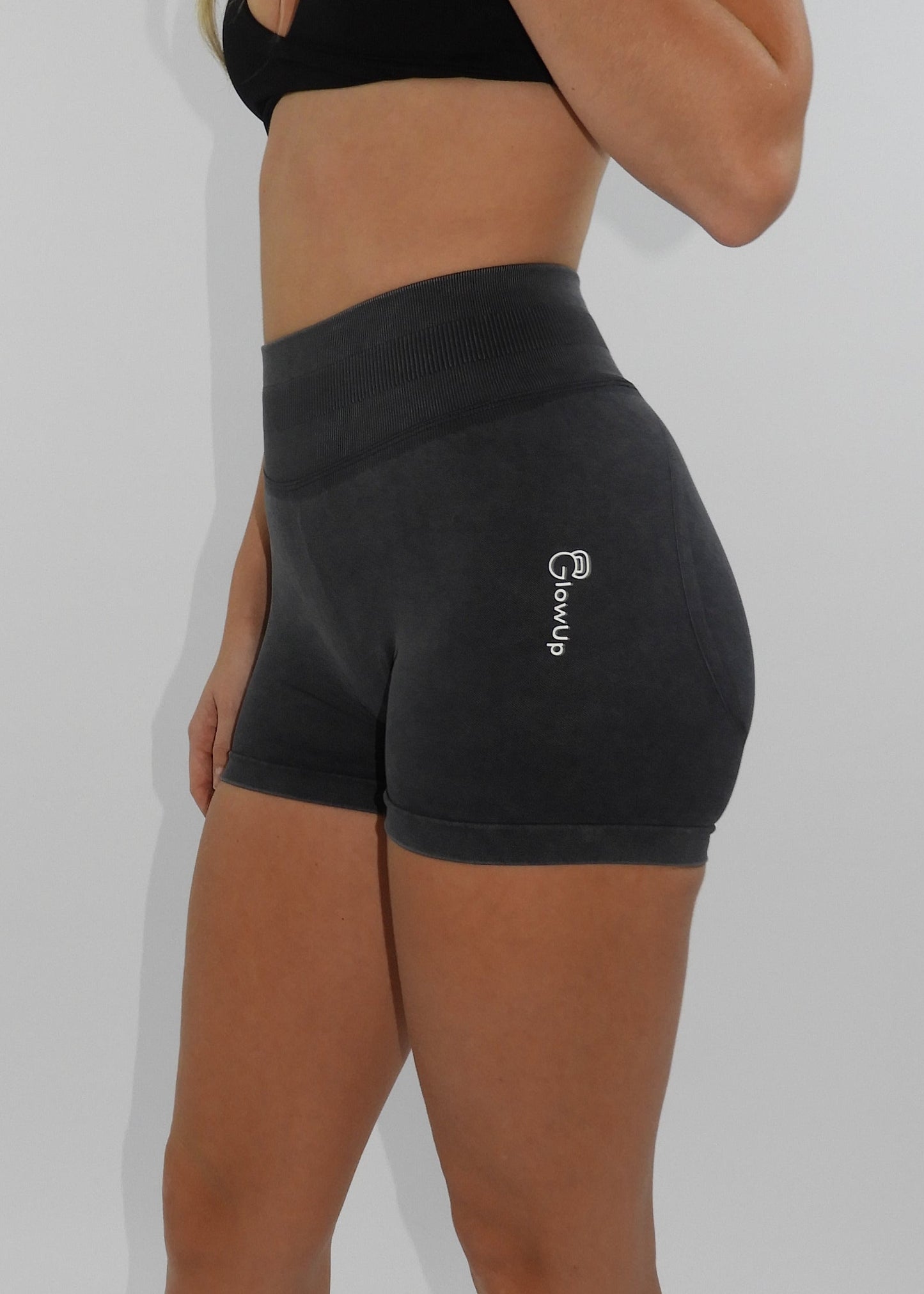 Mix & Glow shorts - Schaduwzwart