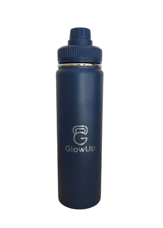 Magnetische Thermo Waterfles Blauw