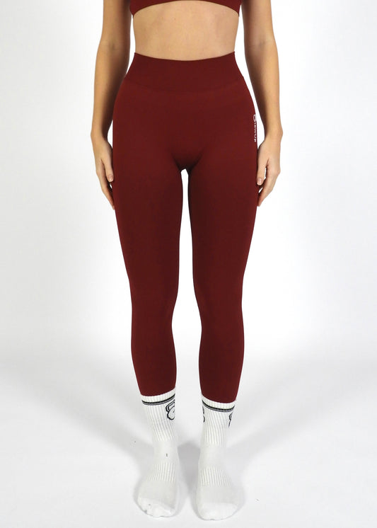 Midnight Motion legging - Deep Bordeaux