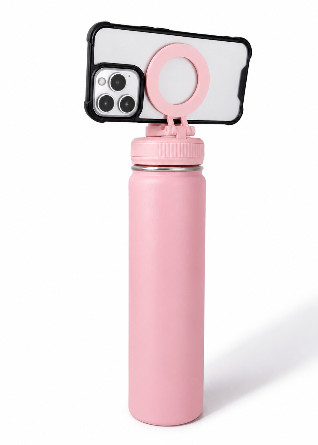 Magnetic Thermo Water Bottle Pink