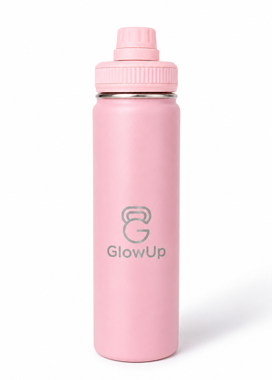 Magnetische Thermo Waterfles Roze