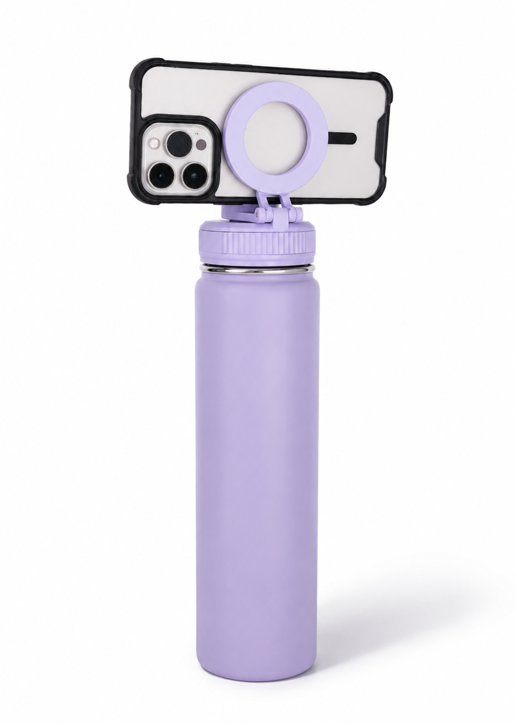 Magnetische Thermo-Wasserflasche Violett