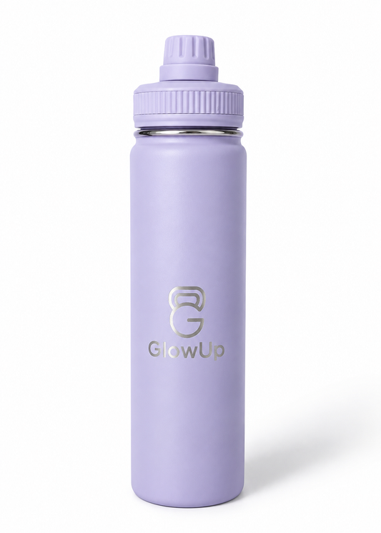 Magnetische Thermo Waterfles Paars