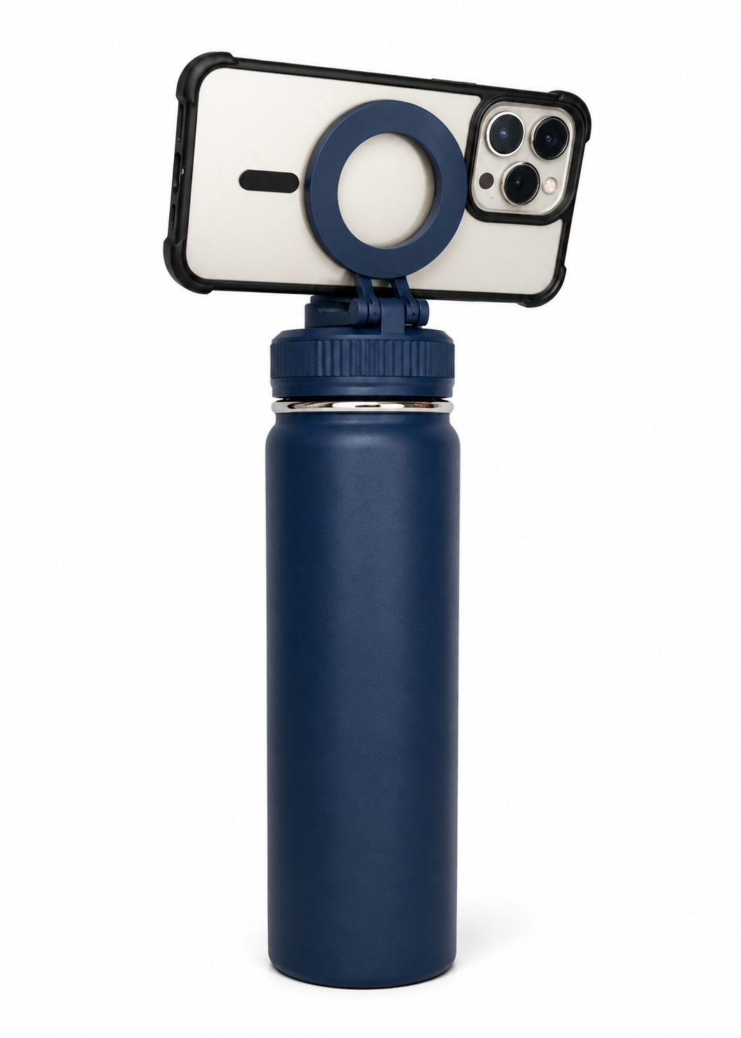 Magnetic Thermo Water Bottle Blue