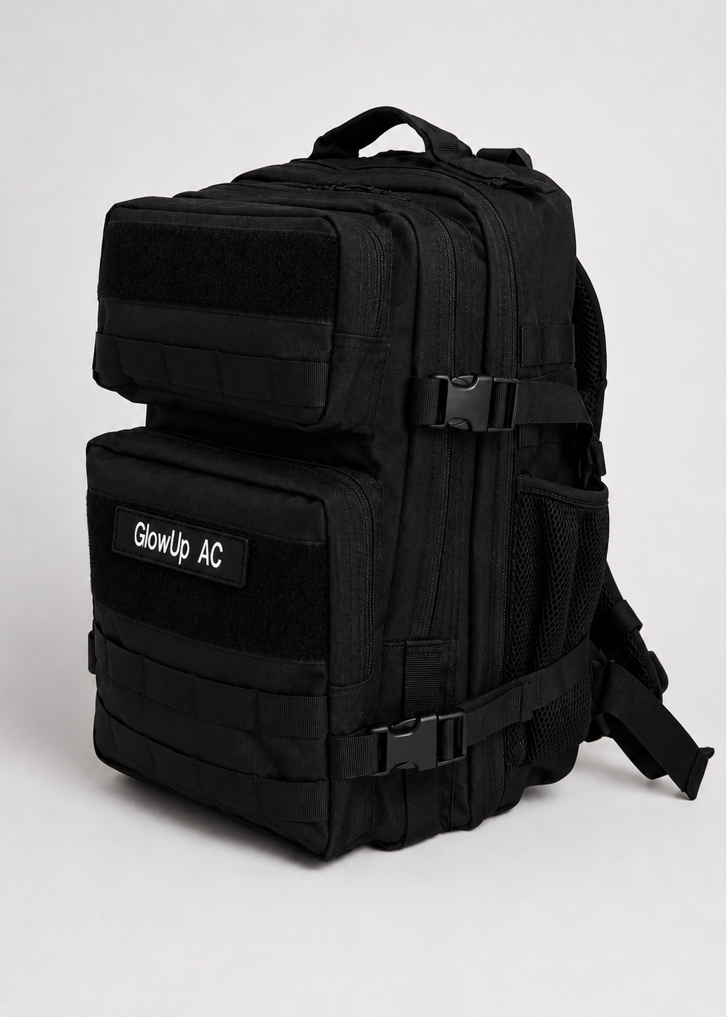 GlowUp Rucksack schwarz 25L