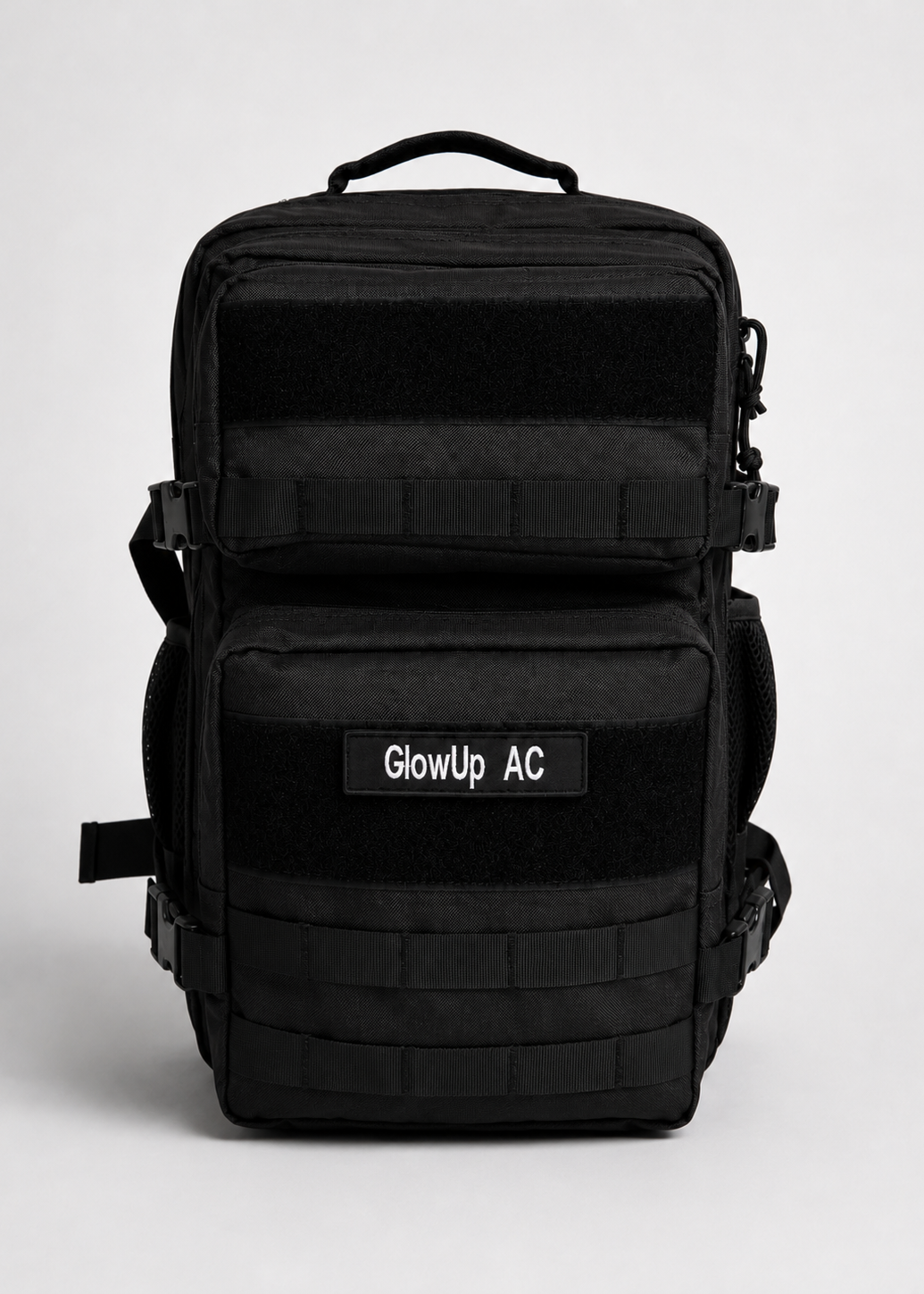 GlowUp Rucksack schwarz 25L