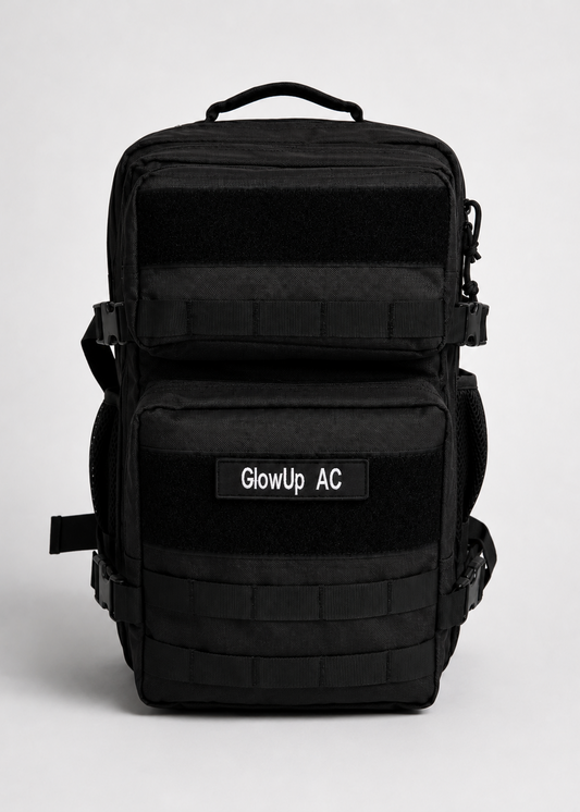 GlowUp Backpack Zwart 25L