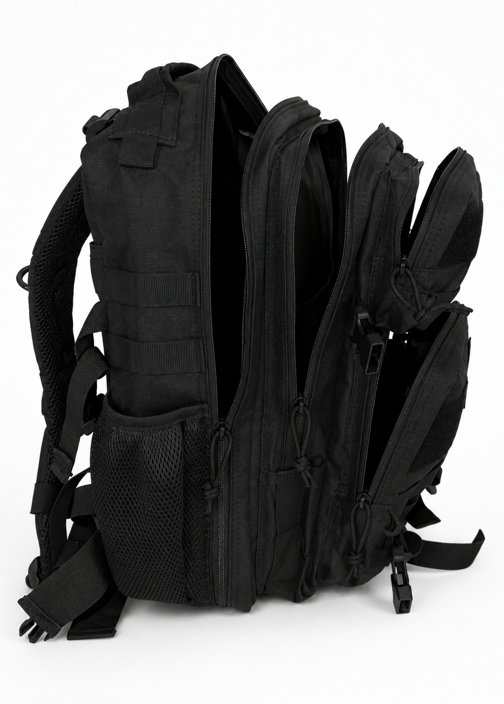 GlowUp Rucksack schwarz 45L