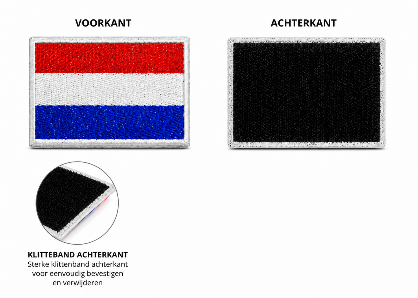 Patch niederländische Flagge