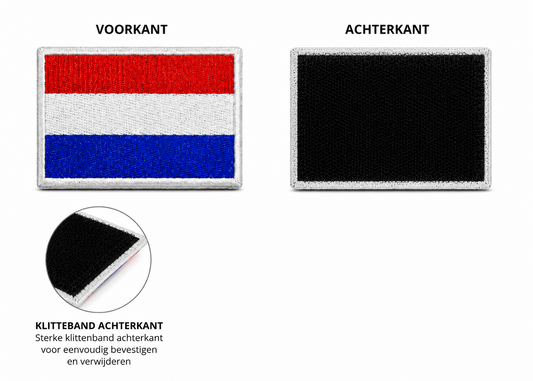 Patch niederländische Flagge