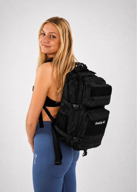 GlowUp Backpack Zwart 25L