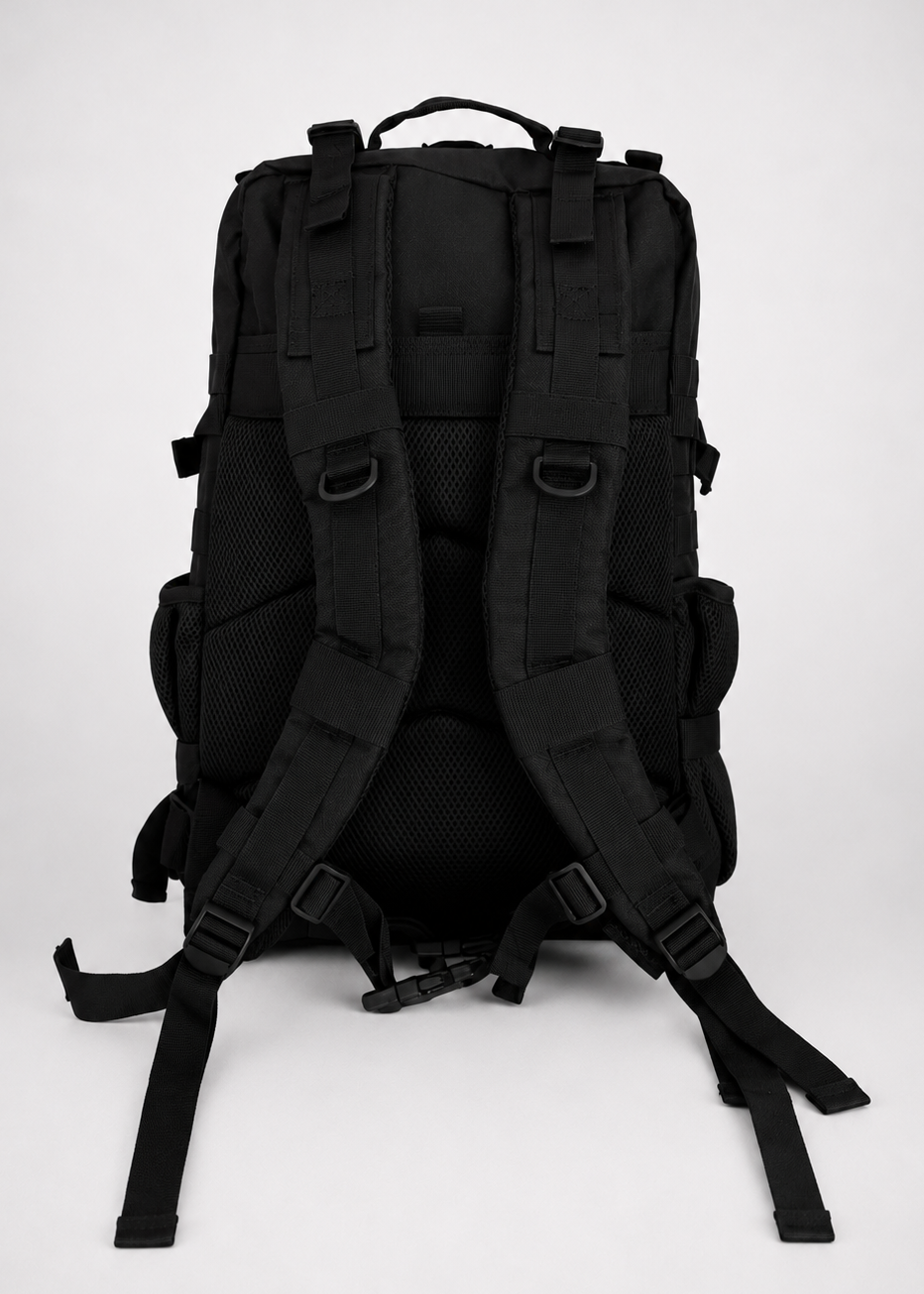 GlowUp Rucksack schwarz 45L