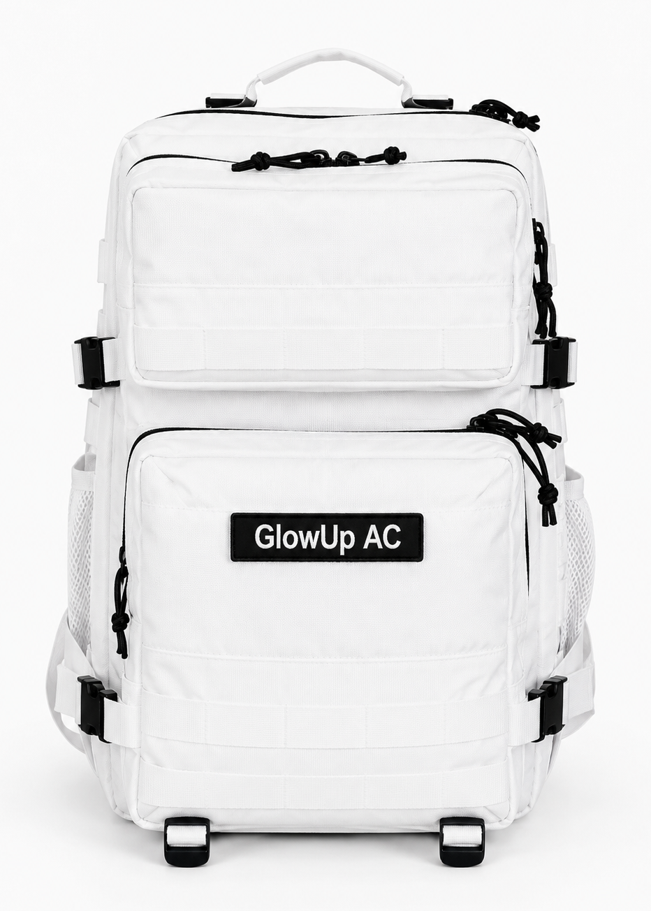 GlowUp Rucksack Weiß 45L