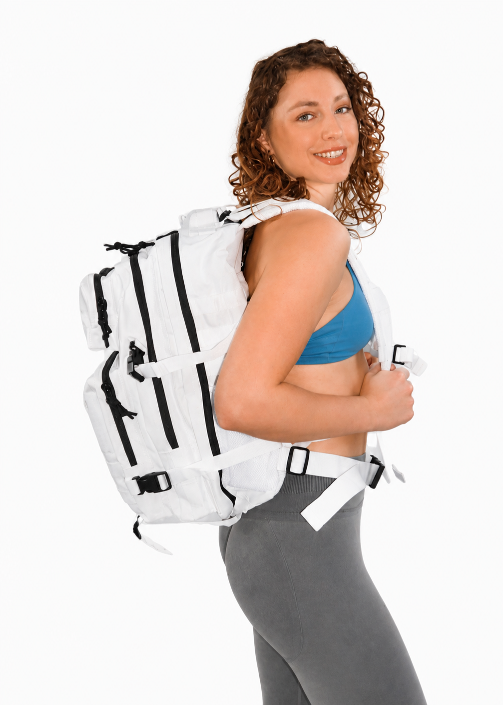GlowUp Rucksack Weiß 45L