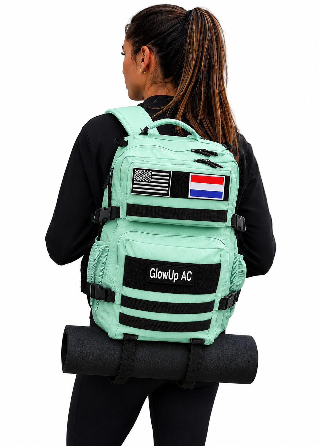 GlowUp Rucksack Minzgrün 25L