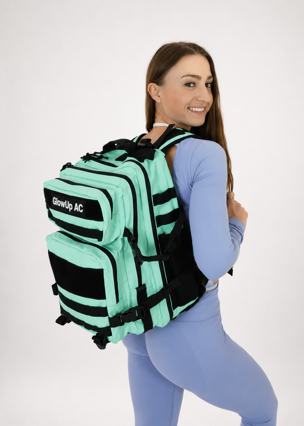 GlowUp Rucksack Minzgrün 25L