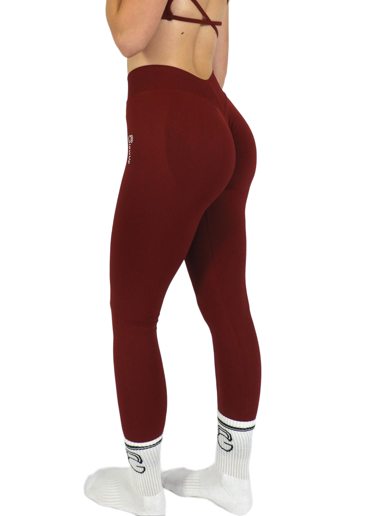 Midnight Motion legging - Deep Bordeaux