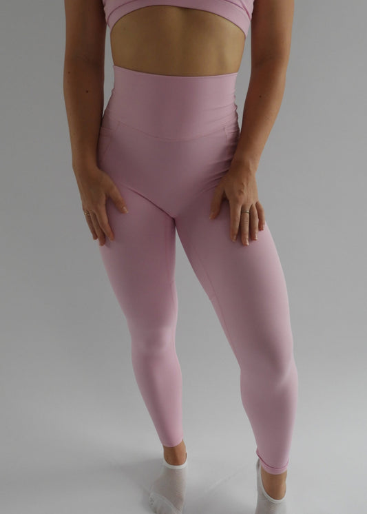 HybridUp legging - Zachtroze
