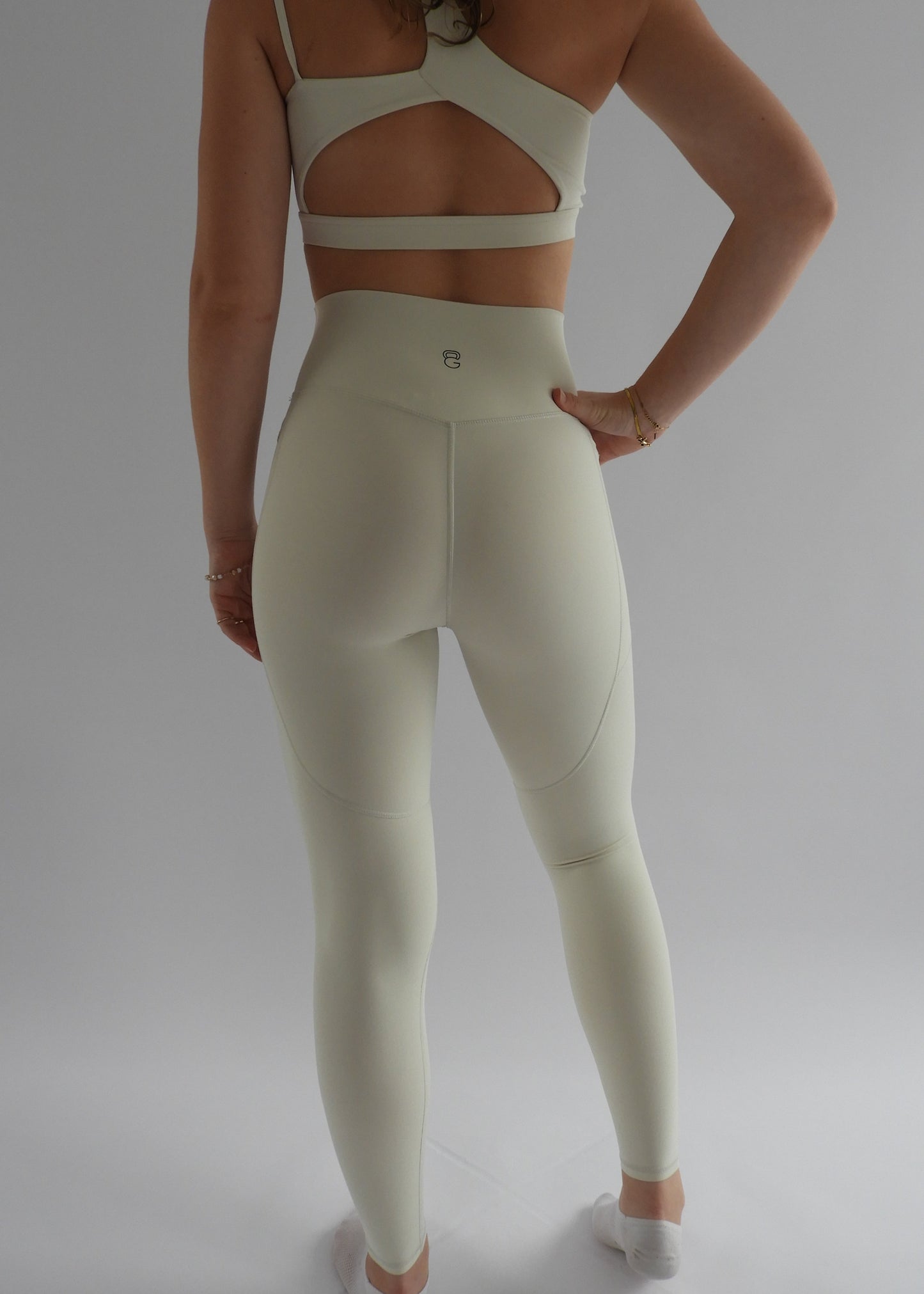 HybridUp legging - Crèmewit