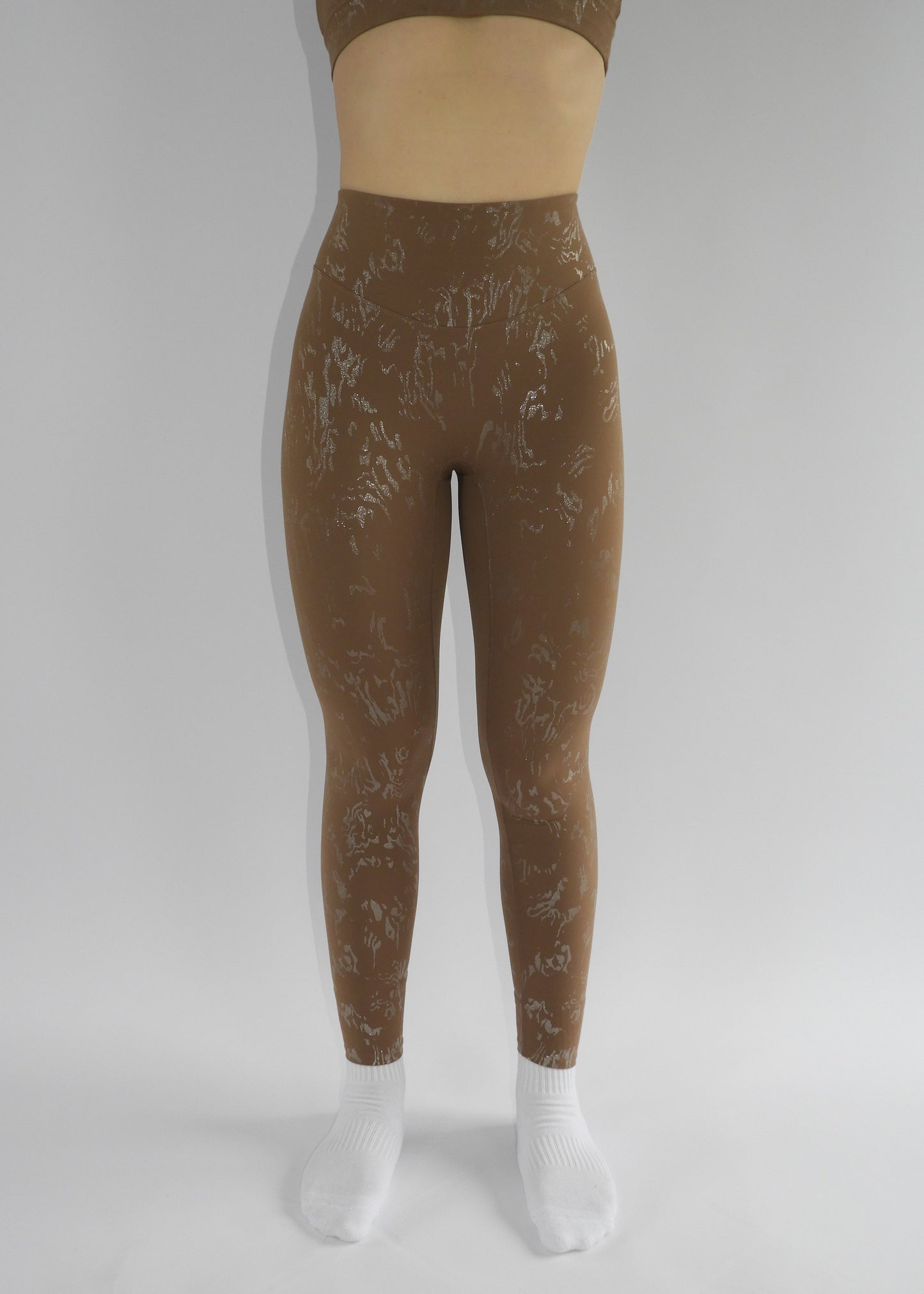 Glow Essence sport legging - Brown